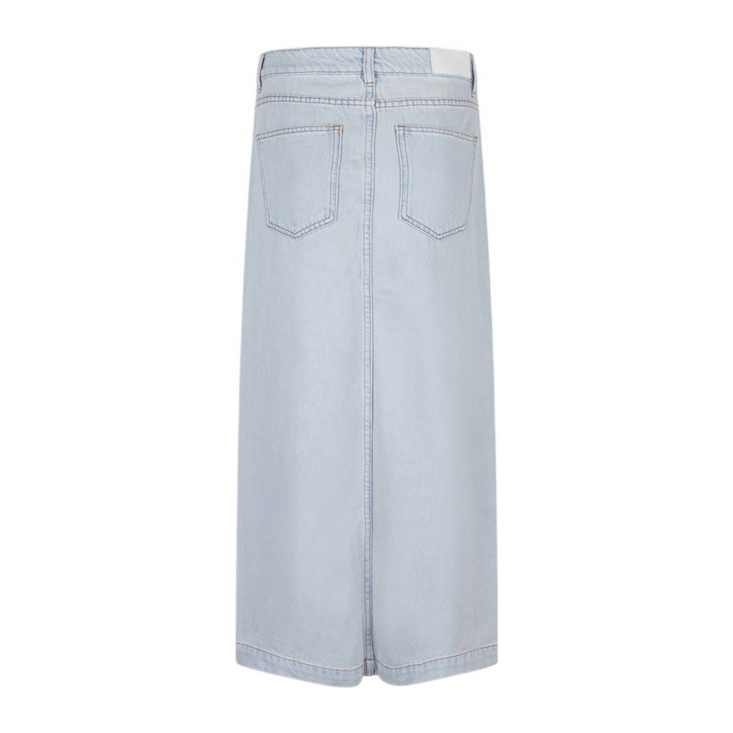 Esqualo spijkerrok light blue denim