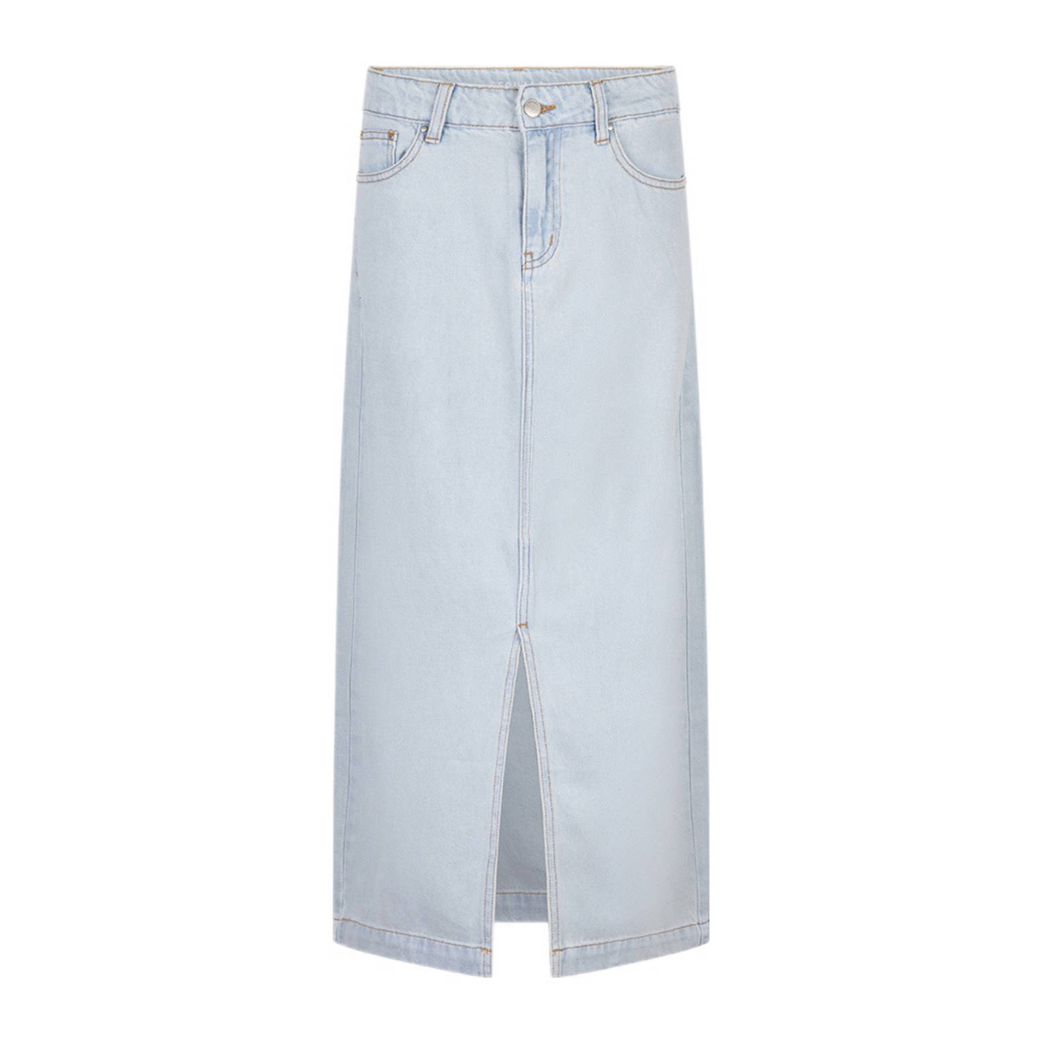 Esqualo spijkerrok light blue denim