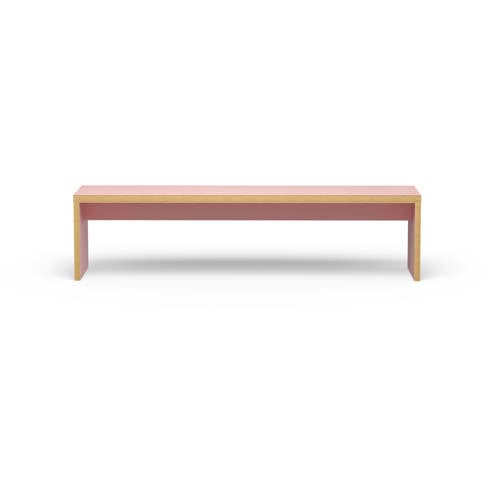 HKLIVING eetkamerbank Bench 180 cm - Pink