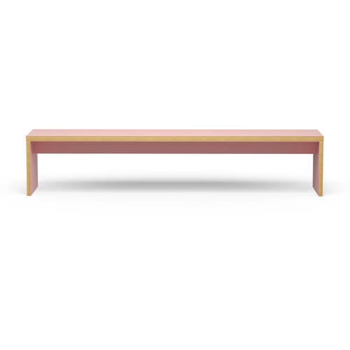 HKLIVING eetkamerbank Bench 220 cm - Pink