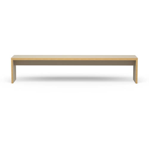 HKLIVING eetkamerbank Bench 220 cm - Cream