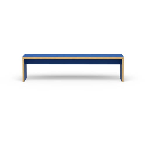 HKLIVING eetkamerbank Bench 180 cm - Blue