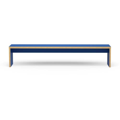 HKLIVING eetkamerbank Bench 220 cm - Blue