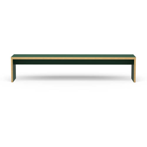 HKLIVING eetkamerbank Bench 220 cm - Green