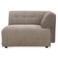 HKLIVING bank chaise longue rechts - beige
