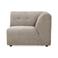 HKLIVING bank Vint element rechts - beige
