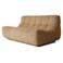 HKLIVING 2-zitsbank Lazy - bruin
