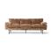 HKLIVING Retro 3-zitsbank - goud