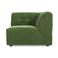 HKLIVING bank Vint element rechts - groen