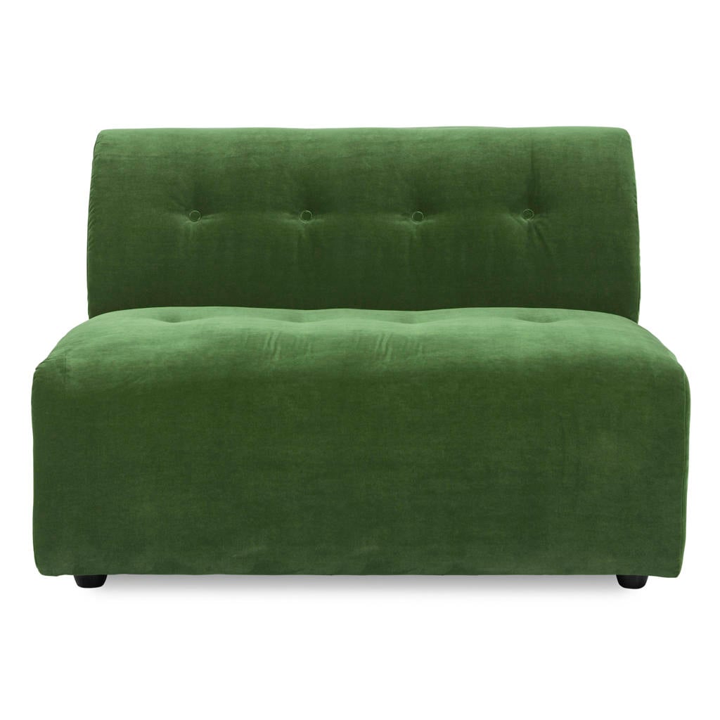 HKLIVING royal velvet bank Vint - groen