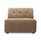 HKLIVING modulaire bank Vint - bruin