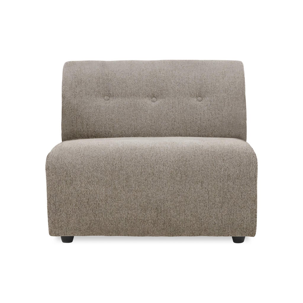 HKLIVING bank Vint element midden - beige