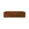 HKLIVING 4-zitsbank club couch - bruin