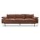 HKLIVING 4-zitsbank Retro - rood