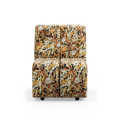 HKLIVING midden element Wave couch - Yellow