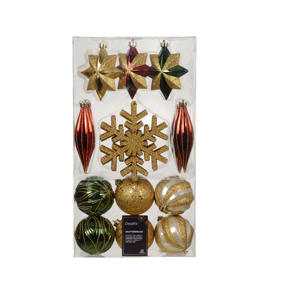 kerstbal (set van 22)  (ø8 cm)
