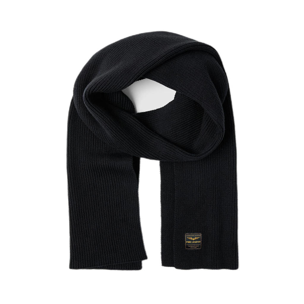 PME Legend sjaal met logo zwart