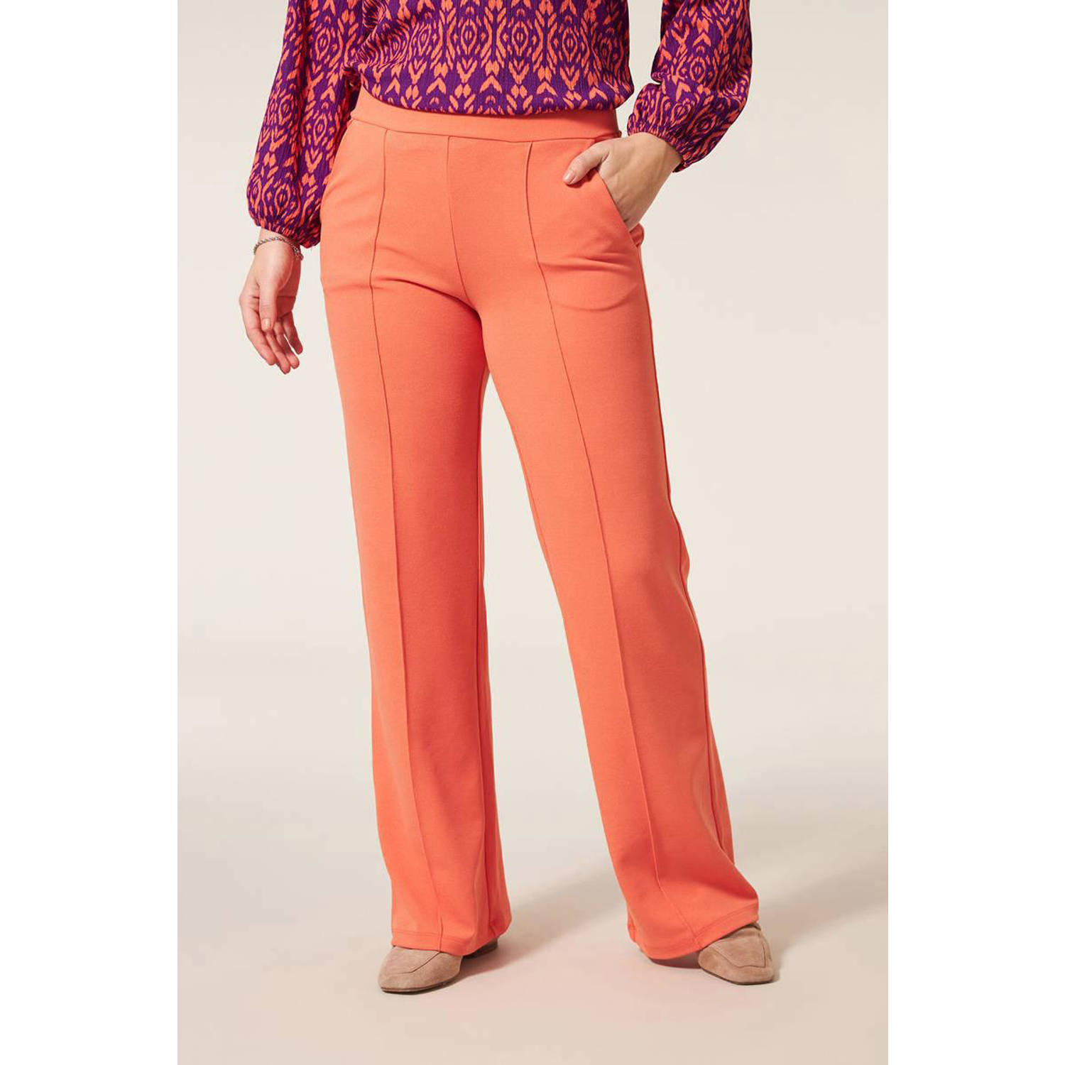 Miss Etam high waist flared broek