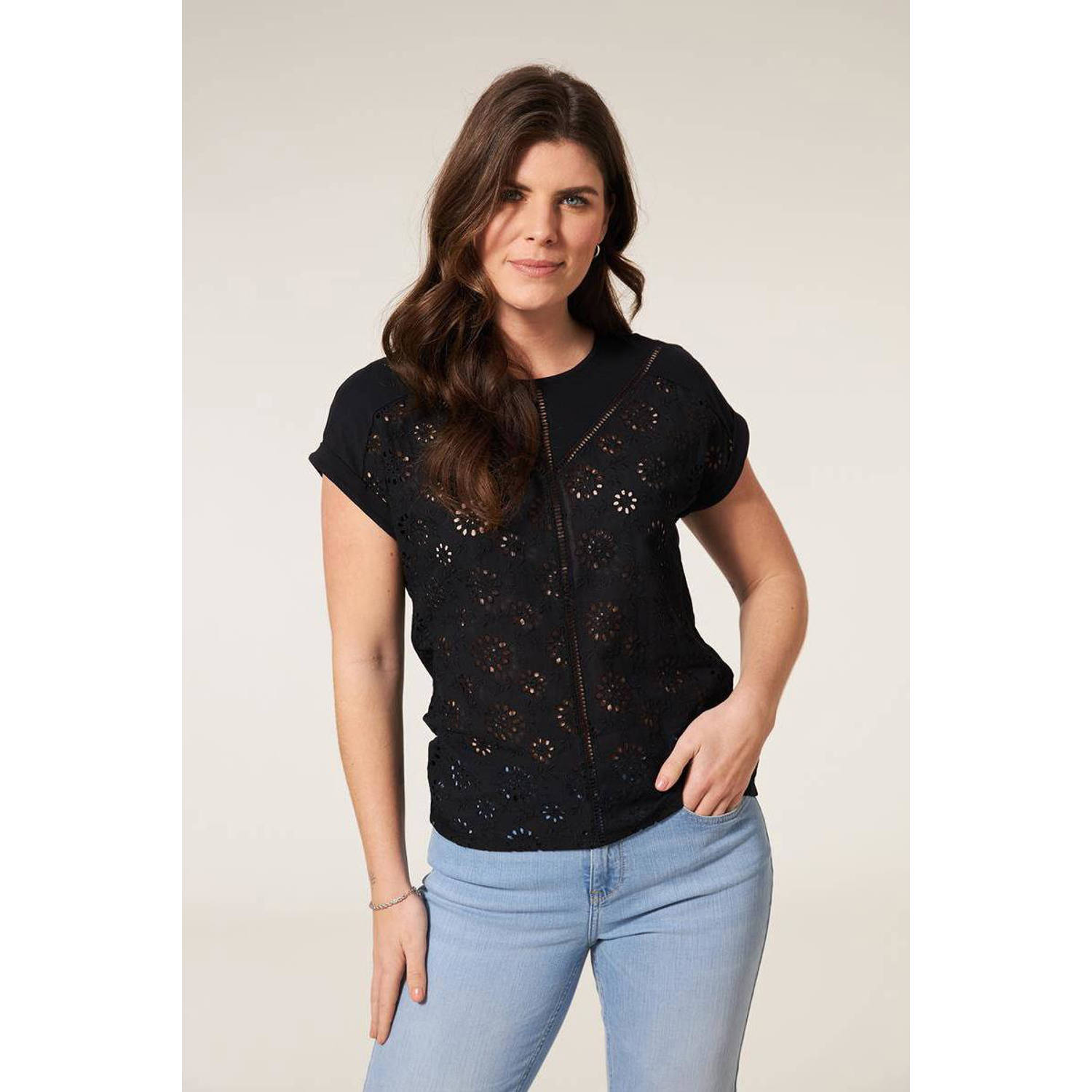Miss Etam T-shirt zwart
