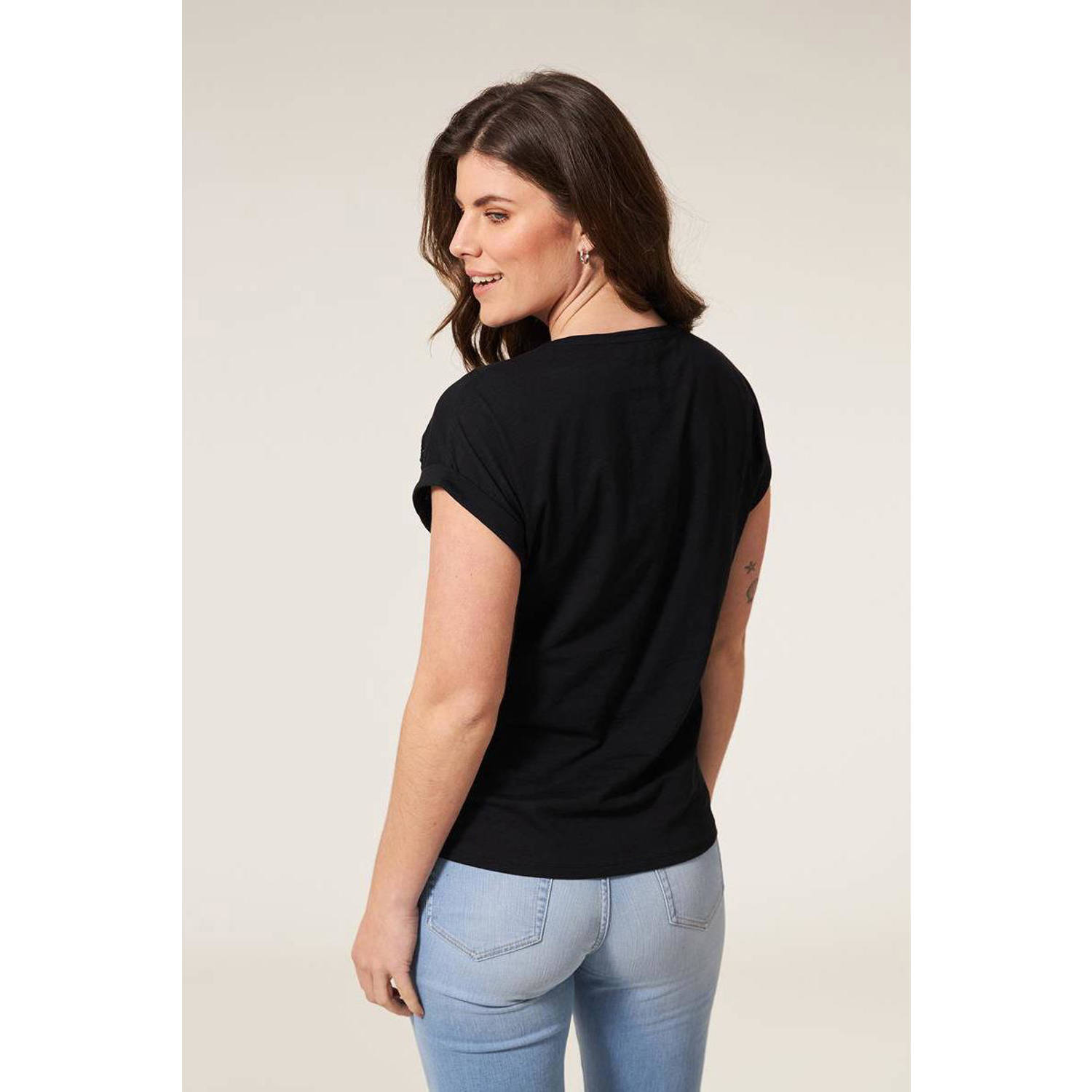 Miss Etam T-shirt zwart