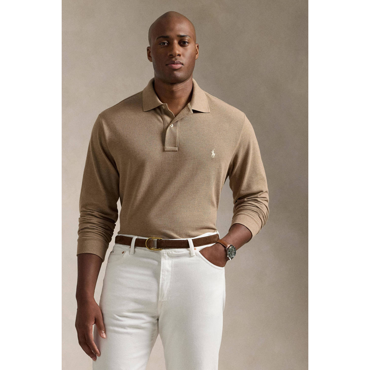 POLO Ralph Lauren Big & Tall polo lichtbruin