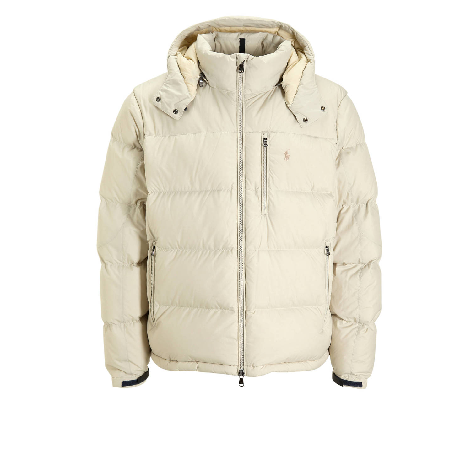 POLO Ralph Lauren Big & Tall gewatteerde jas Plus Size zand
