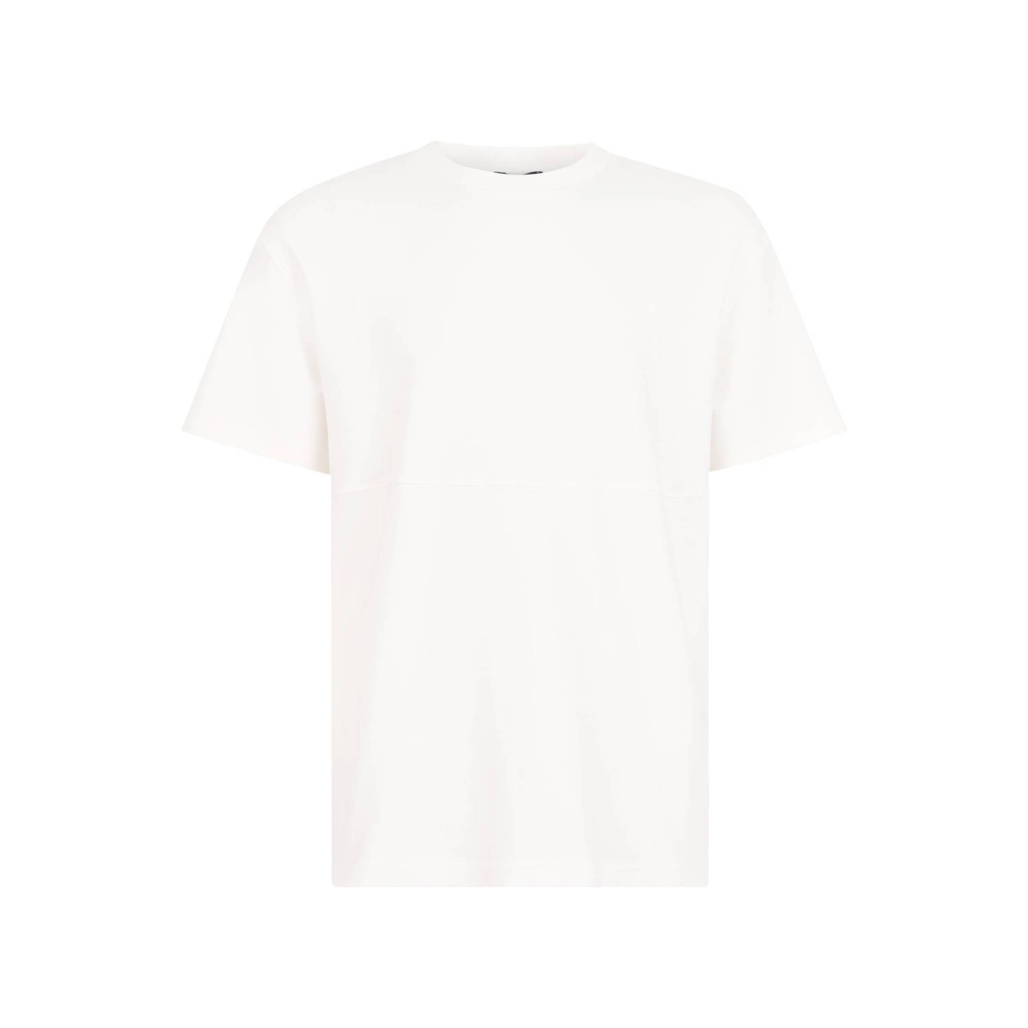 Shoeby regular fit T-shirt met backprint wit