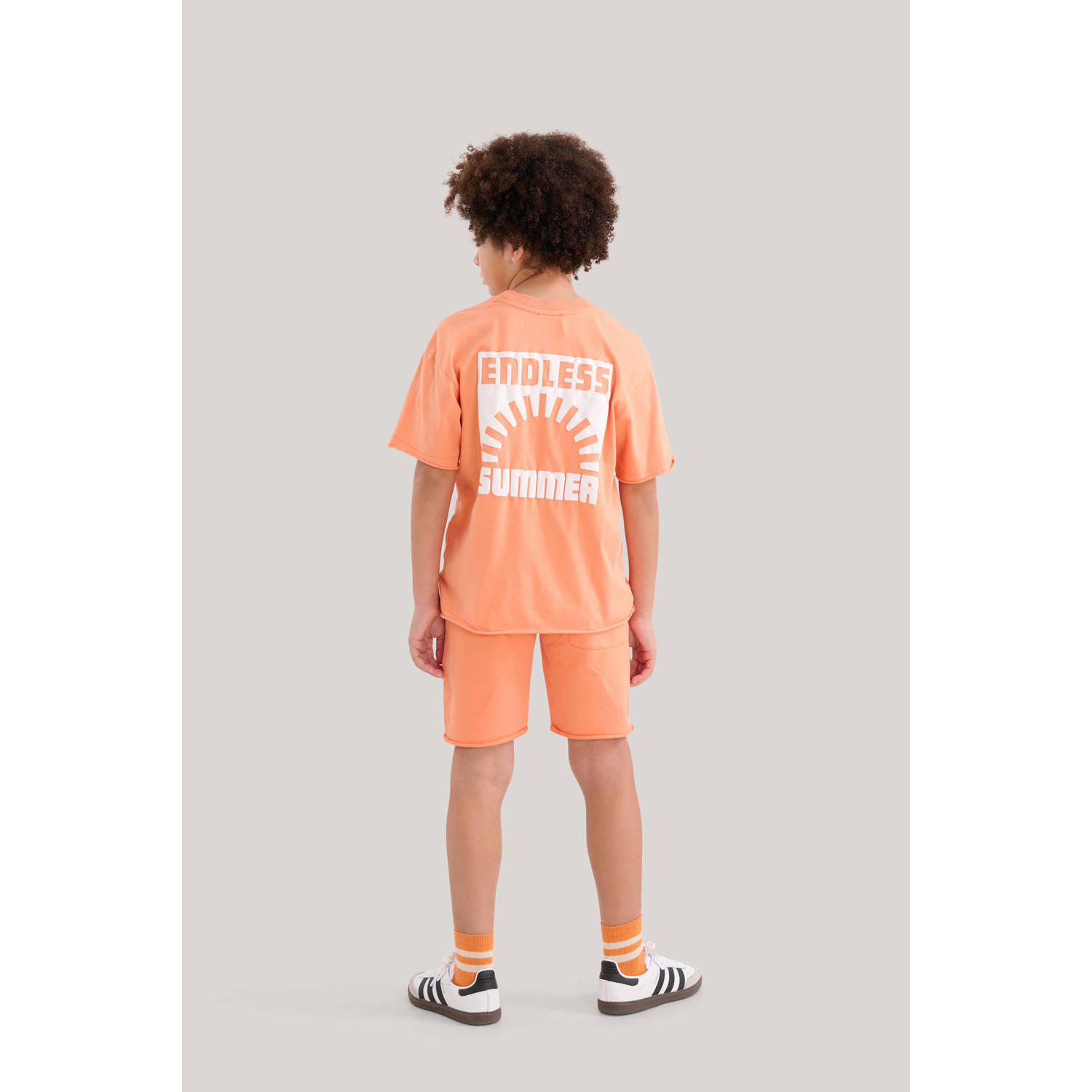 Shoeby T-shirt met printopdruk oranje