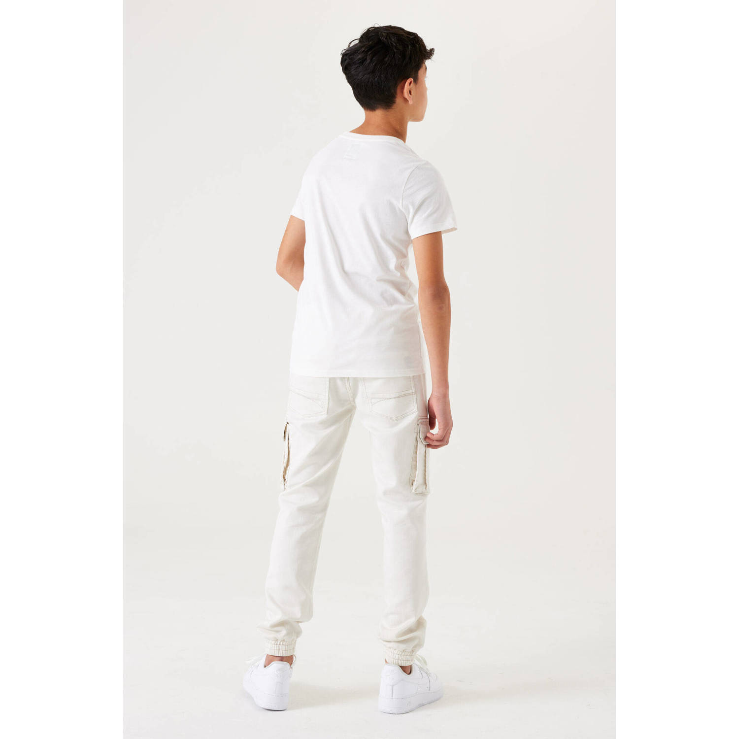 Garcia regular fit cargobroek ecru