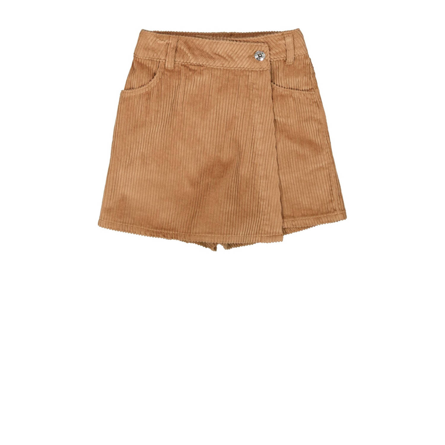 Garcia corduroy; skort bruin Rok Effen 128 | Rok van