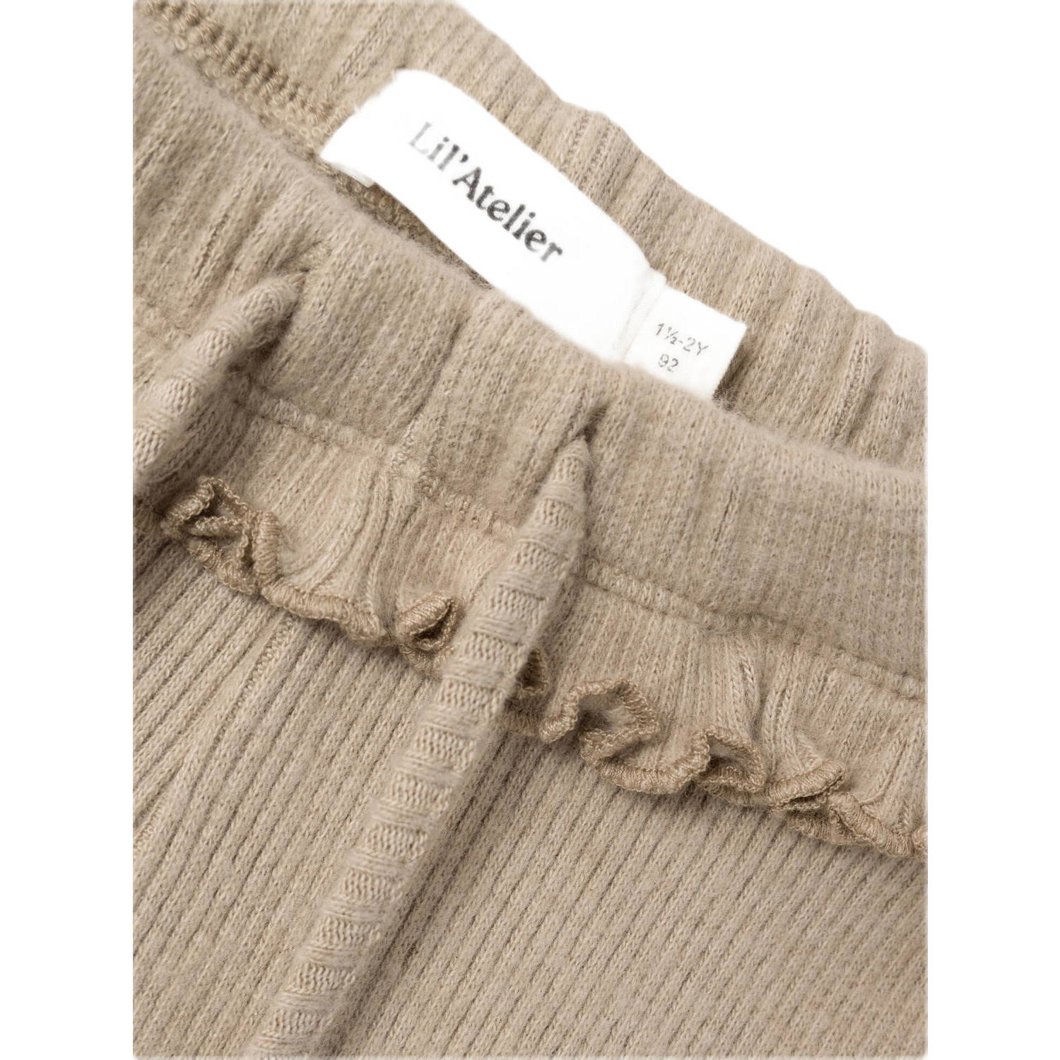 LIL' ATELIER MINI broek NMFSOPHIA beige