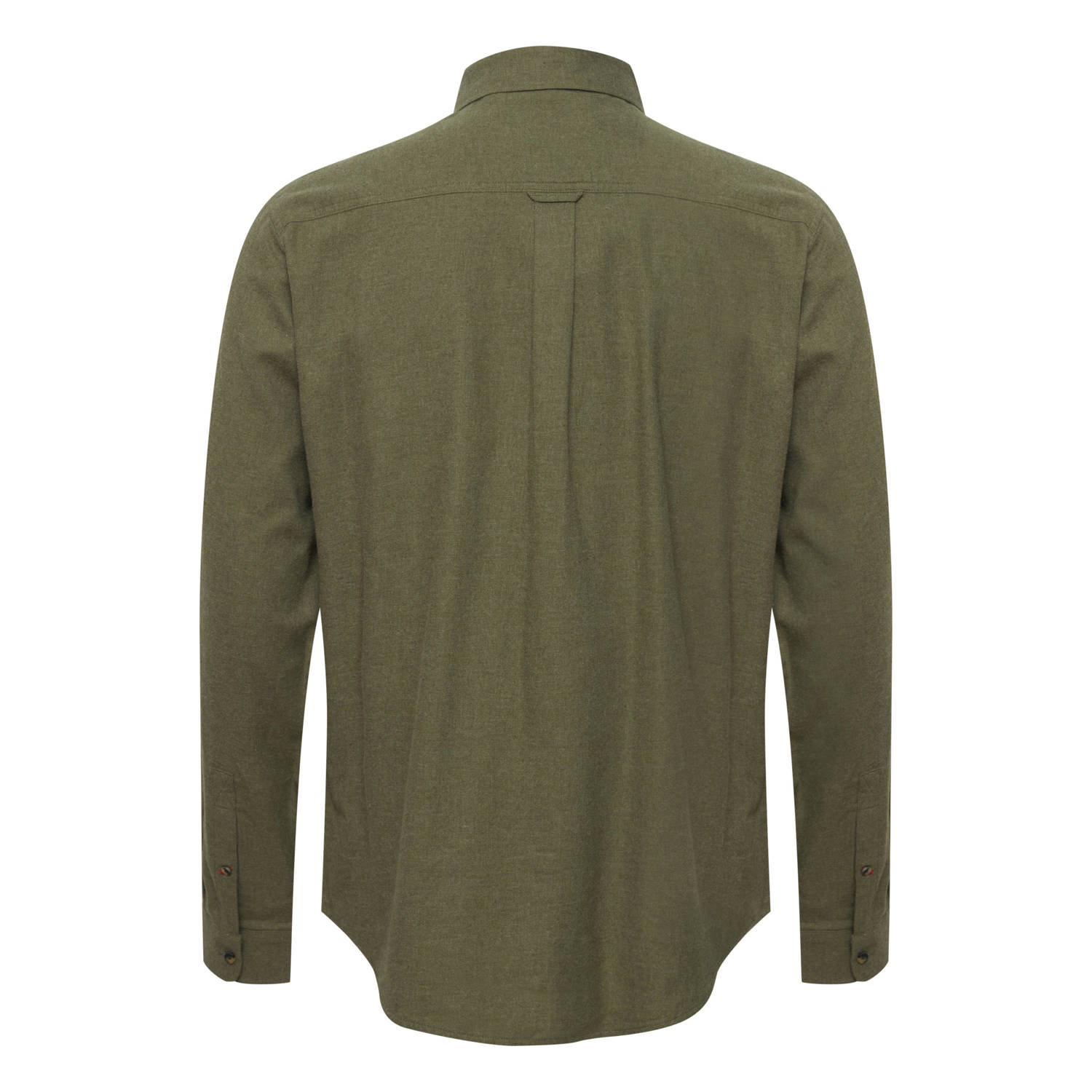 Blend gemêleerd regular fit overhemd BHBurley winter moss
