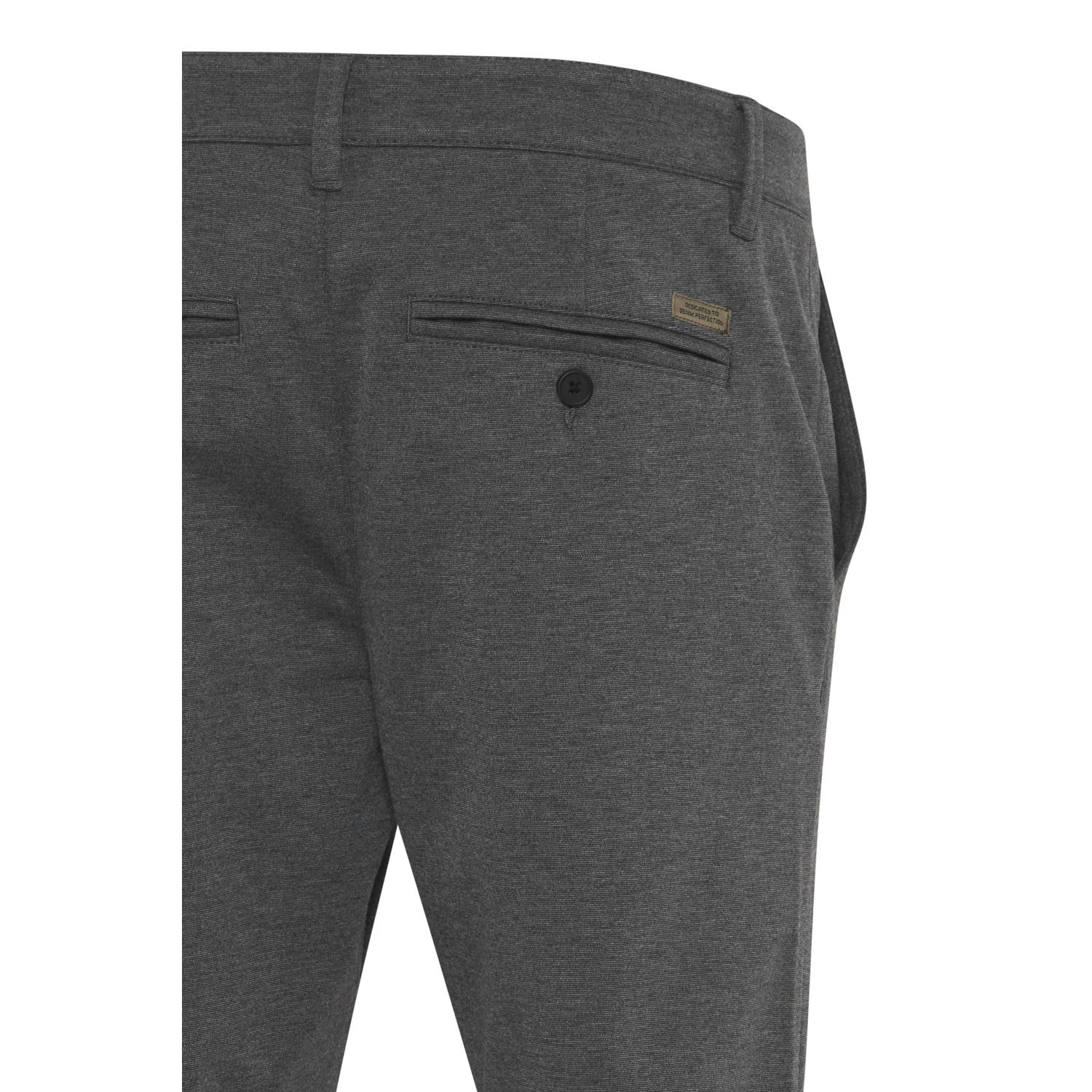 Blend gemêleerde regular fit pantalon BHLangford charcoal mix