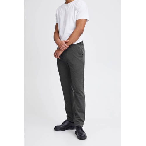 Blend gemêleerde regular fit pantalon BHLangford charcoal mix afbeelding
