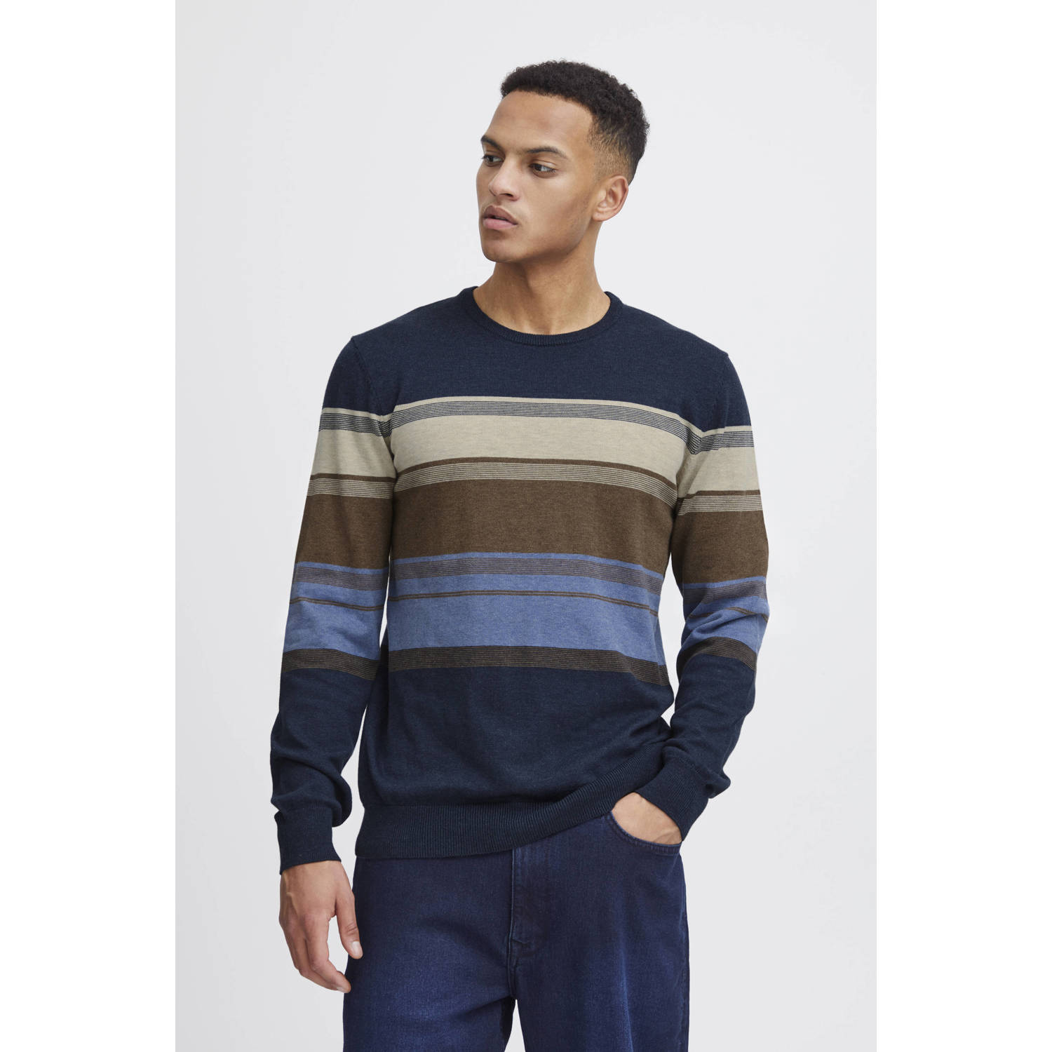Blend pullover blauw