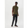 Matinique gemêleerde regular fit polo MApoleo Olive Night Melange