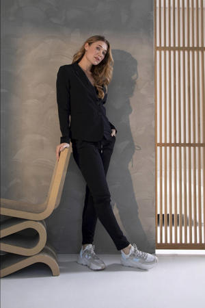 regular fit broek van travelstof PENNY TRAVEL zwart