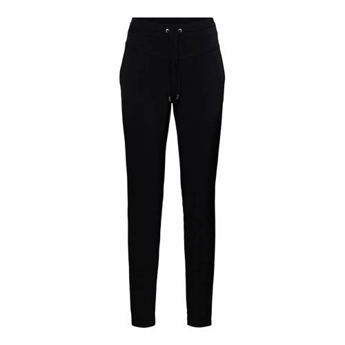 &Co Woman regular fit broek van travelstof PENNY TRAVEL zwart afbeelding
