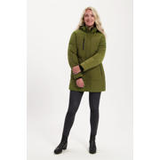thumbnail: Kjelvik outdoor jas Stine olijfgroen