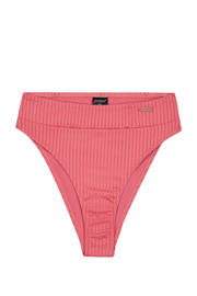 thumbnail: Protest high waist bikinibroekje MIXTYPE met ribstructuur roze
