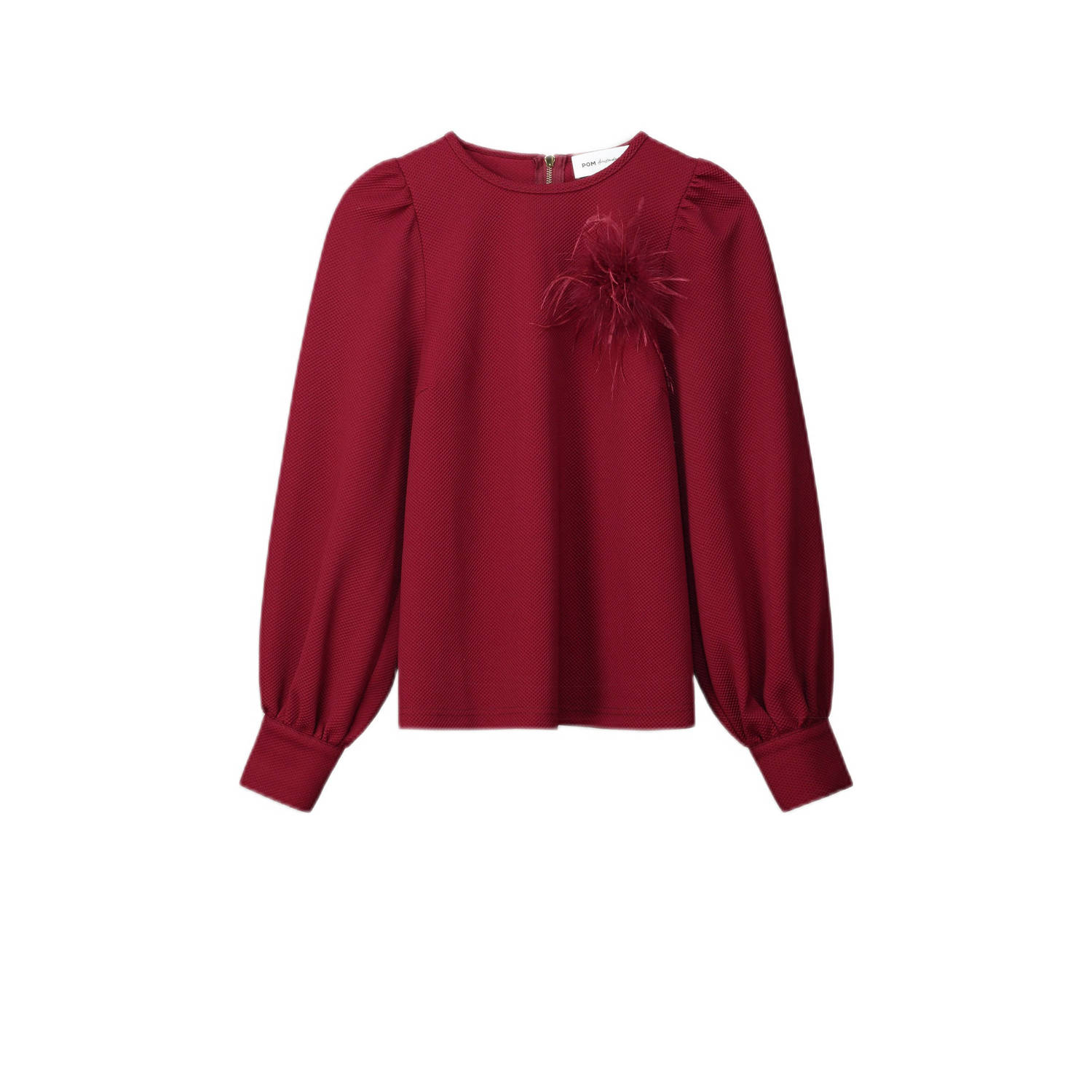 POM Amsterdam blousetop rood