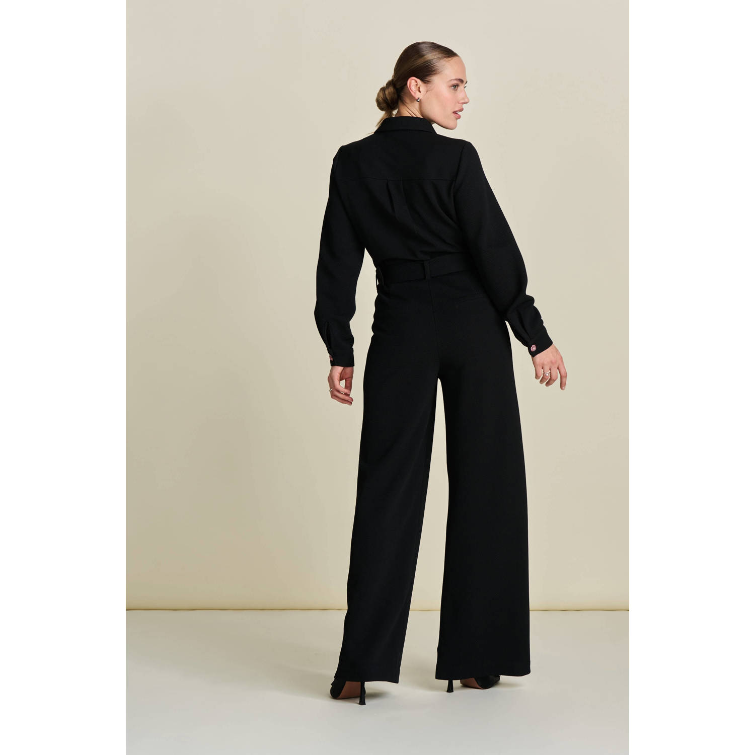 POM Amsterdam jumpsuit zwart
