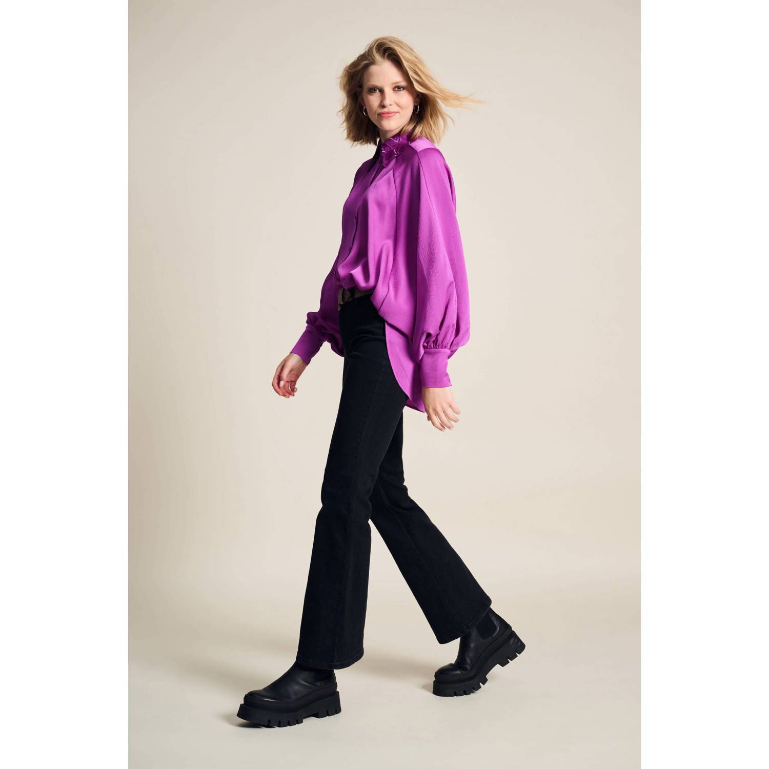 POM Amsterdam blouse roze