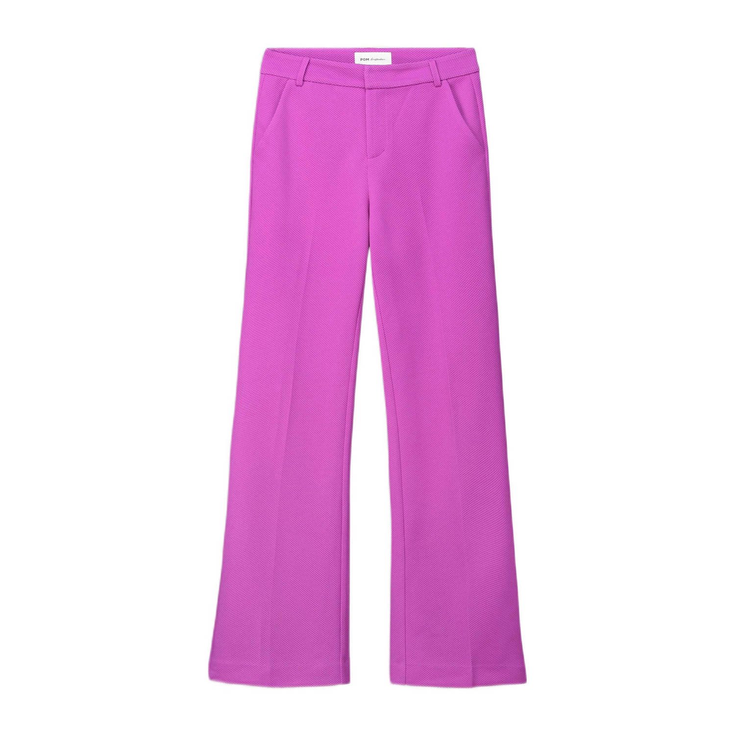 POM Amsterdam wide leg pantalon roze