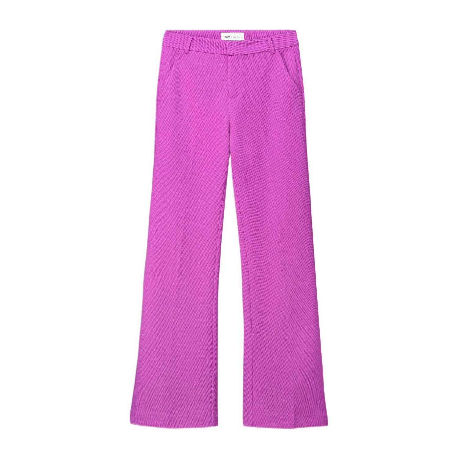 Pom Amsterdam Wijde Pijp Cactus Roze Broek Pink Dames