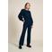 POM Amsterdam regular waist pantalon donkerblauw