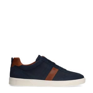 nubuck sneakers donkerblauw