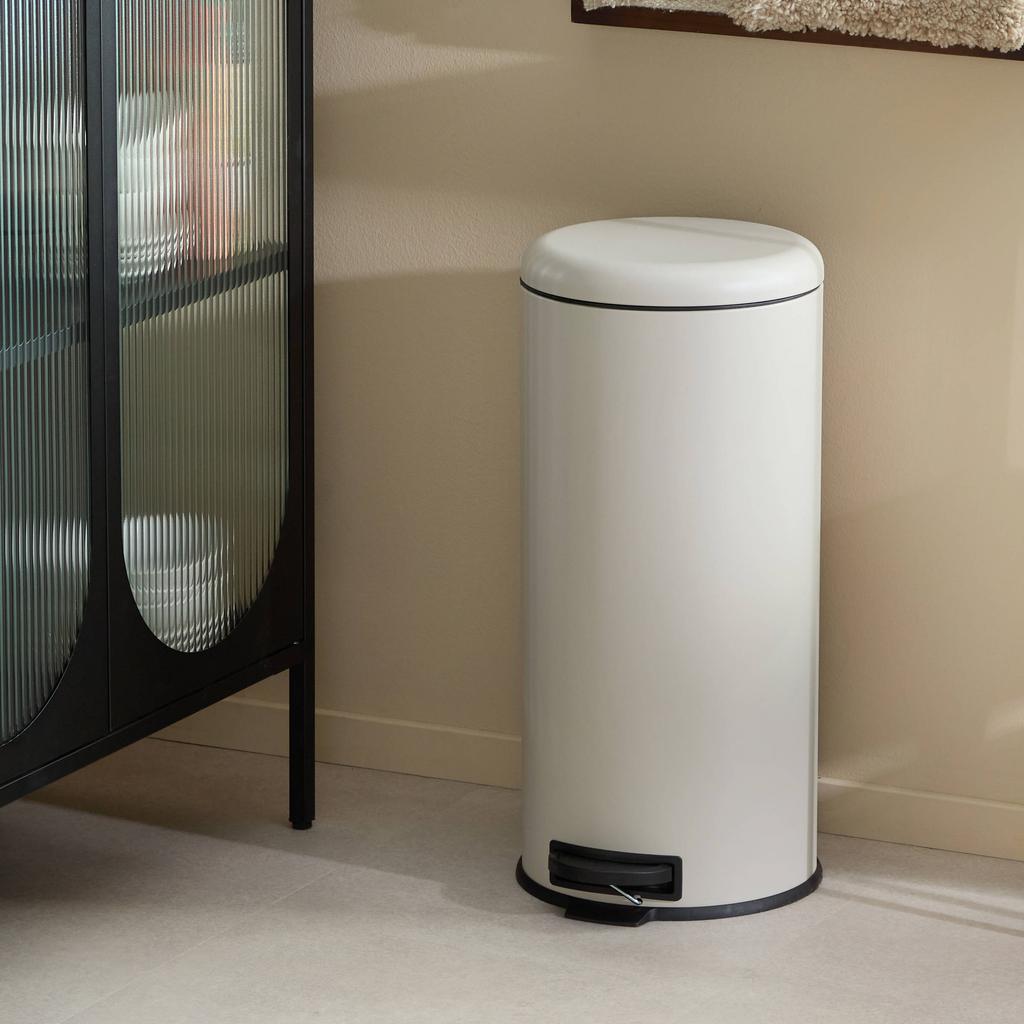 NOUS Living prullenbak (30L) - mat grijs
