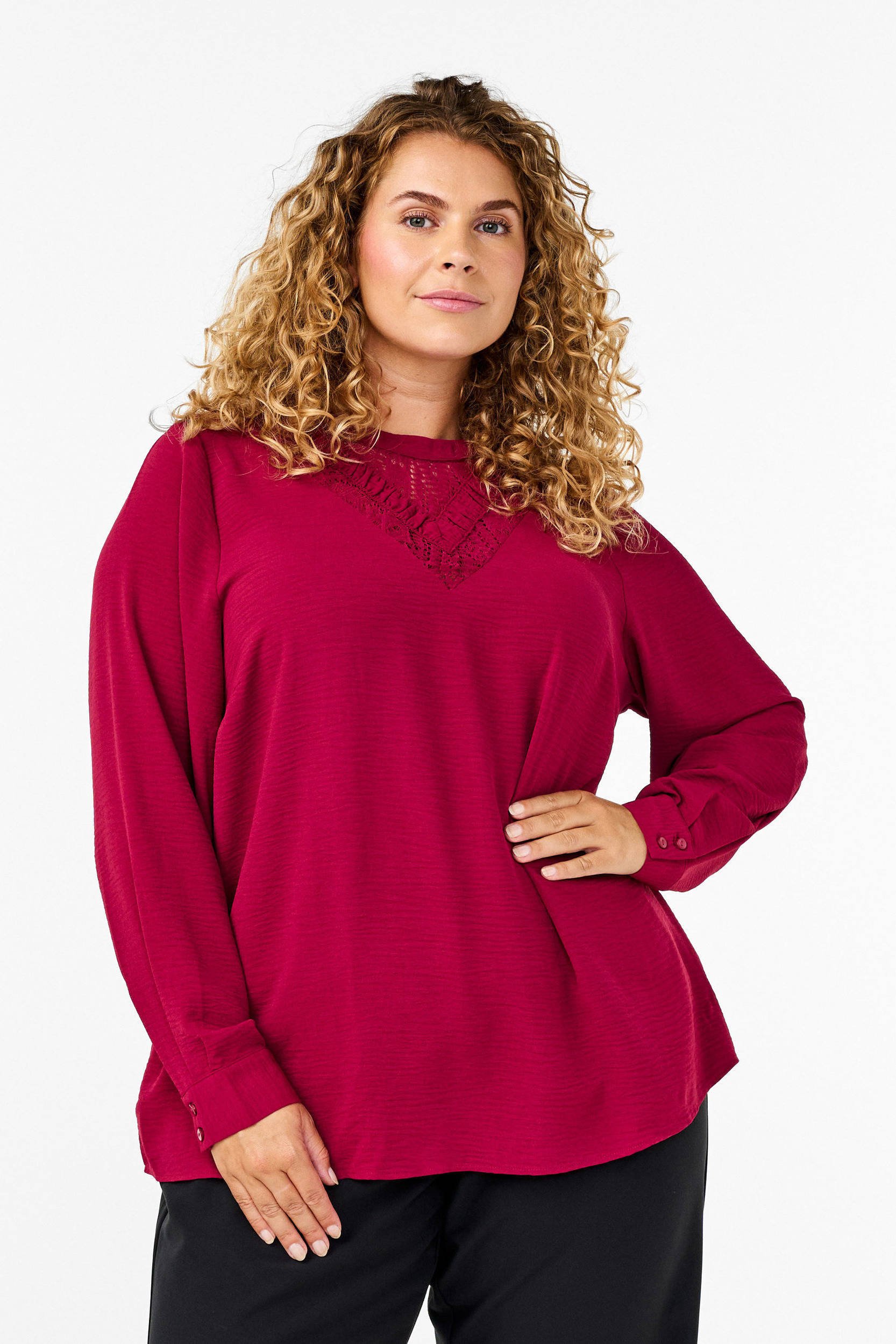 Zizzi grote maten blouses voor dames online kopen Wehkamp