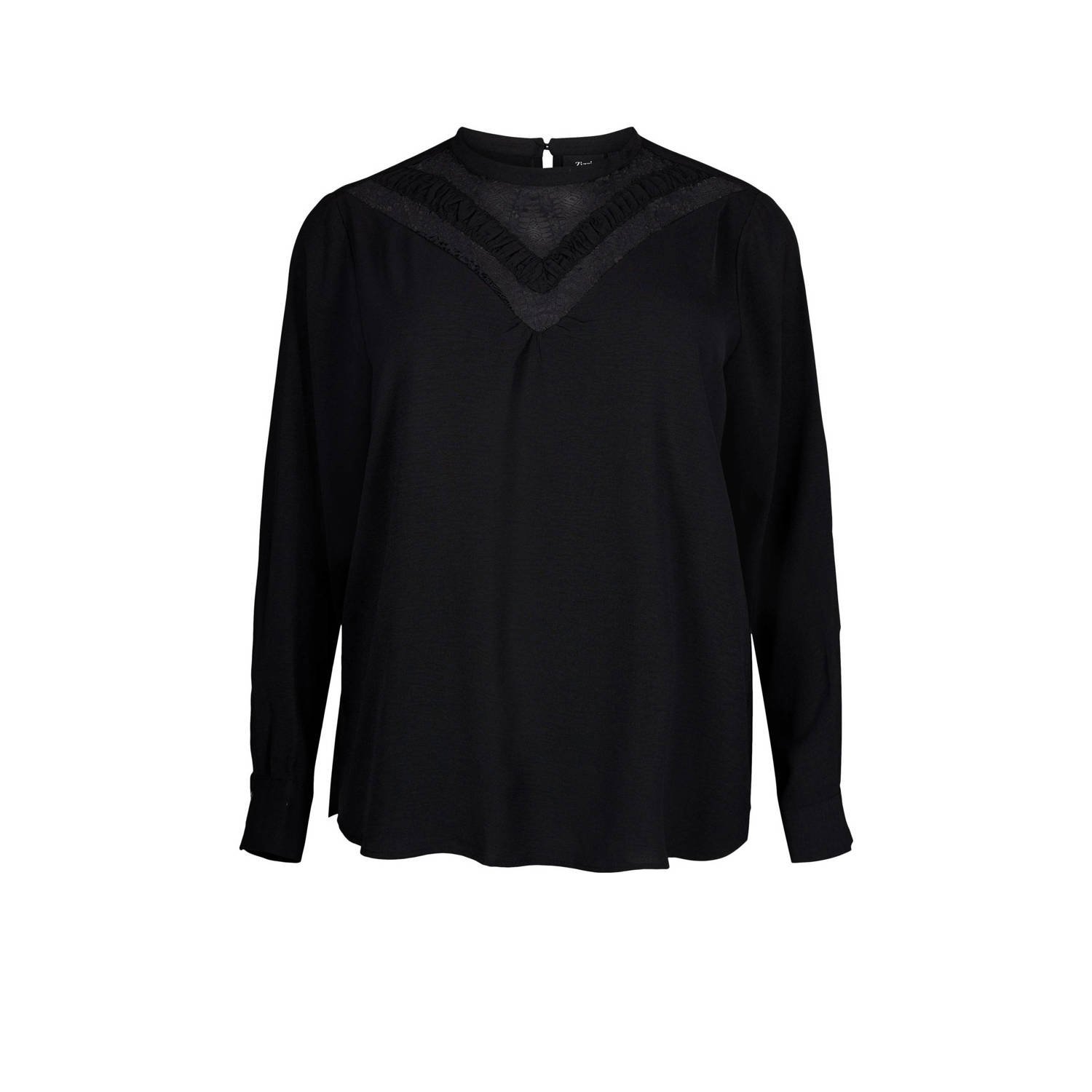 Zizzi blouse zwart